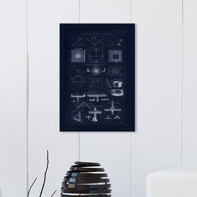 Surveying Astro - Wrapped Canvas Print East Urban Home Size: 91.4 cm H x 61 cm W on Productcaster.