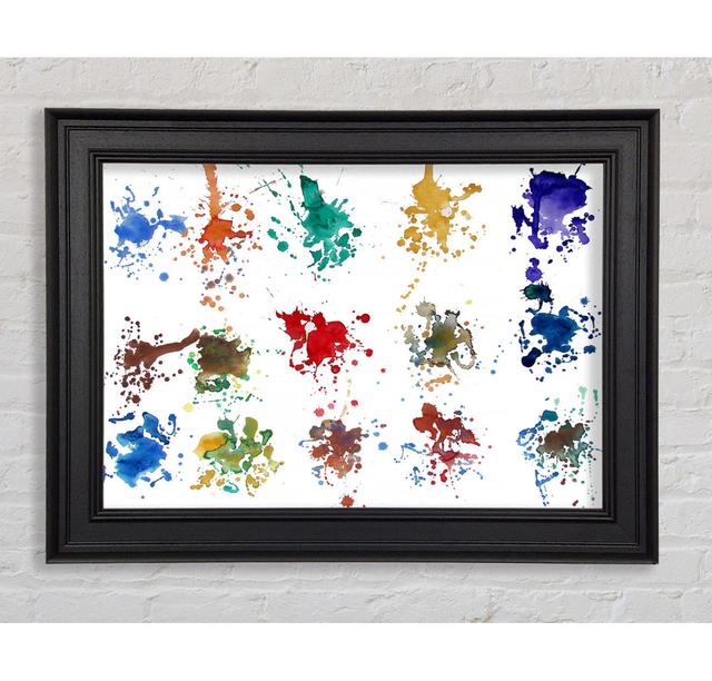 Whats Your Colour Framed Print Rosalind Wheeler Size: 84.1cm H x 142.2cm W on Productcaster.