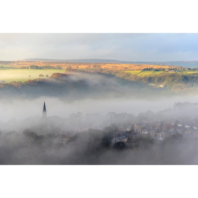 Fog In Halifax by Chris2766 - Wrapped Canvas Print Alpen Home Size: 51cm H x 76cm W x 3.8cm D on Productcaster.