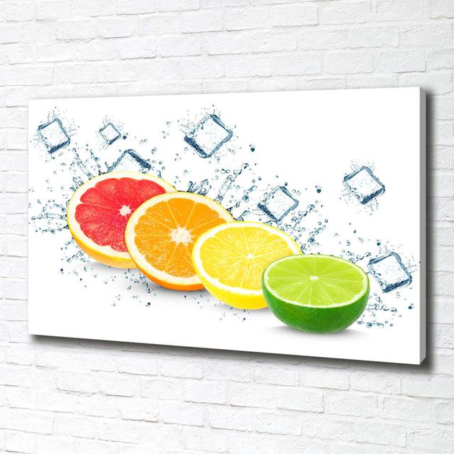 Citrus Fruits - Wrapped Canvas Art Prints Brayden Studio on Productcaster.