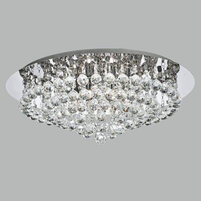 Kessler Flush Mount Mercer41 Fixture Finish: Chrome on Productcaster.