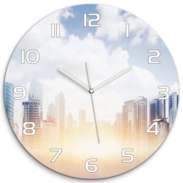 Jhalia 60cm Silent Wall Clock East Urban Home on Productcaster.