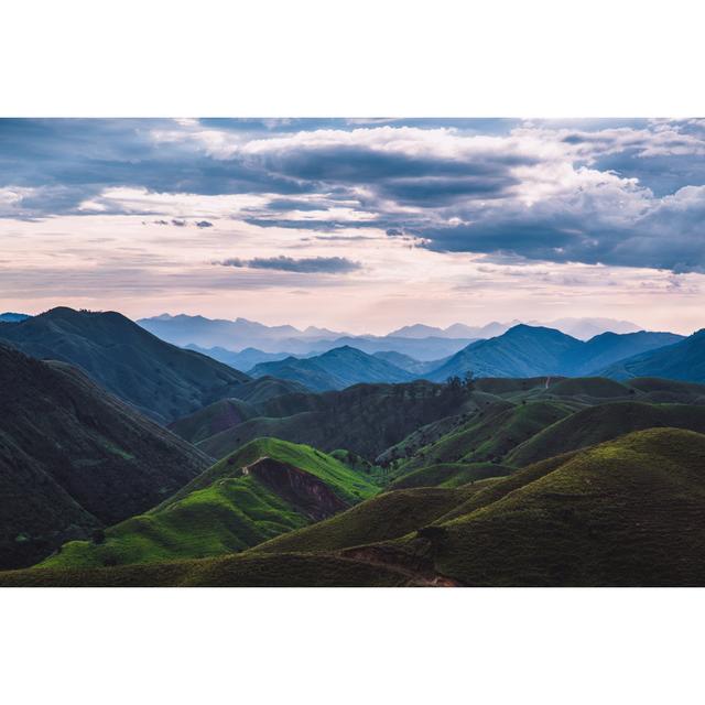 Mountain Range by Carlos Viola - Wrapped Canvas Photograph Alpen Home Size: 61cm H x 91cm W on Productcaster.