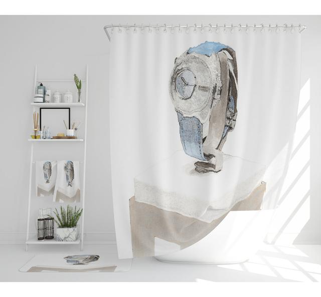 Necola Polyester Shower Curtain Set (Set of 3) East Urban Home on Productcaster.