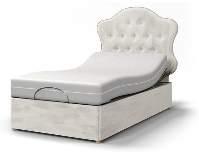 Majestic Electric Adjustable Bed with Memory Foam Mattress - Choice of Sizes & Colours Back Care Beds Colour: Ash, Size: Small Double (4') on Productcaster.