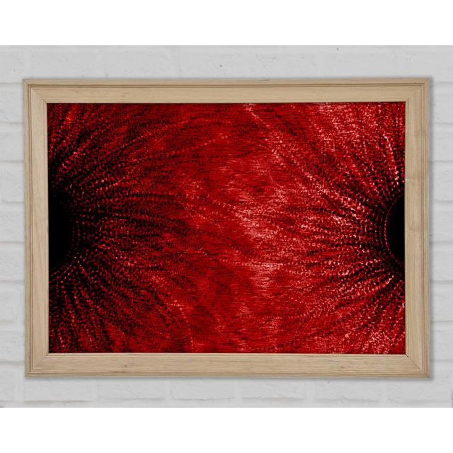 Duo Red - Single Picture Frame Art Prints Brayden Studio Size: 29.7cm H x 42cm W x 1.5cm D on Productcaster.