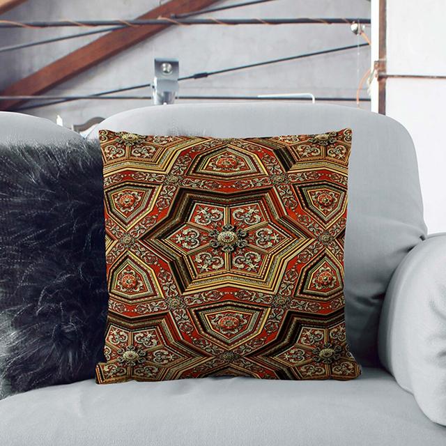 A Renaissance Pattern by Albert Racinet Cushion with Filling East Urban Home Size: 55 x 55 cm on Productcaster.