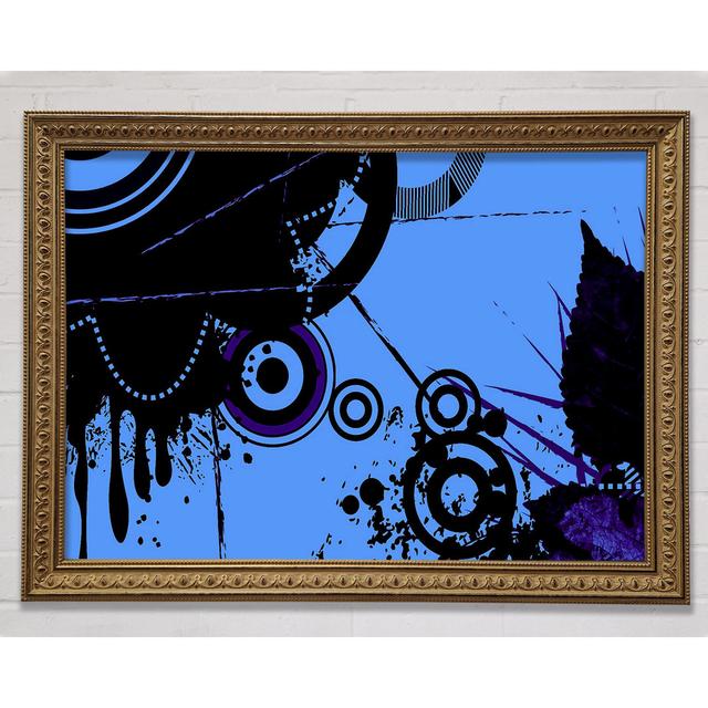 Melting Circles - Single Picture Frame Art Prints Bright Star Size: 59.7cm H x 84.1cm W on Productcaster.