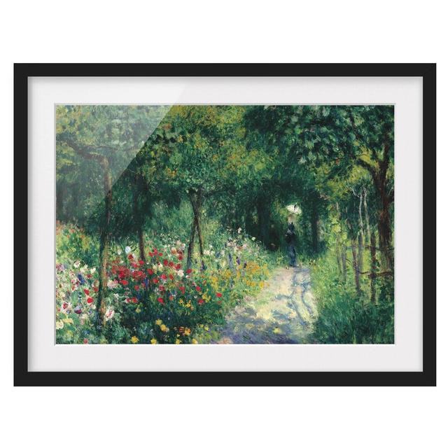 Women in the Garden by Pierre-Auguste Renoir - Picture Frame Painting Print on Paper East Urban Home Size: 50cm H x 70cm W x 2cm D, Frame Option: Matt on Productcaster.