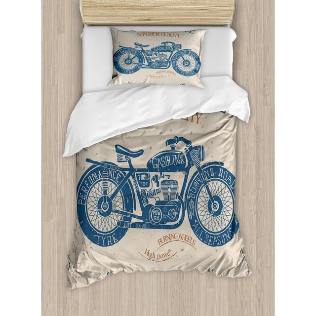 Waylon No Pattern [EU ONLY] Duvet Cover Set with Pillowcases Borough Wharf Size: Single - 1 Standard Pillowcase on Productcaster.