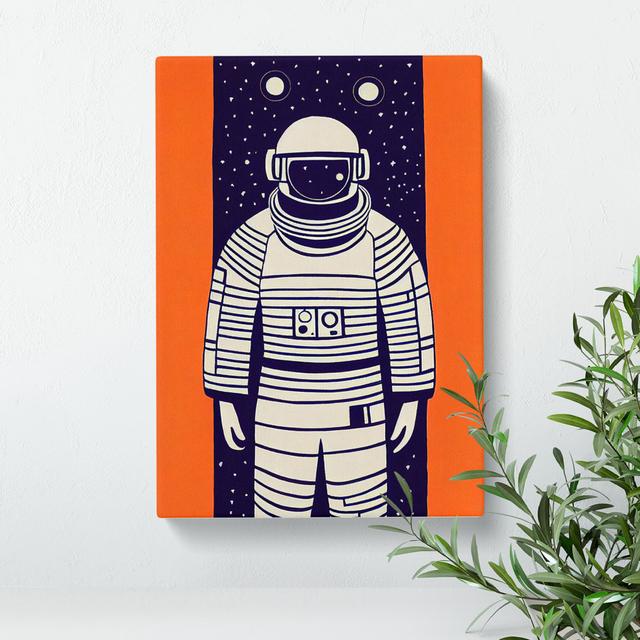 Astronaut Pop Art No.7 Borough Wharf Size: 50cm H x 35cm W x 3cm D on Productcaster.