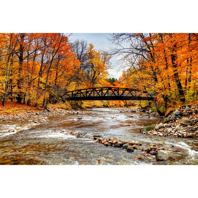 Autumn in the Adirondacks - Wrapped Canvas Art Prints Alpen Home Size: 20cm H x 30cm W x 3.8cm D on Productcaster.