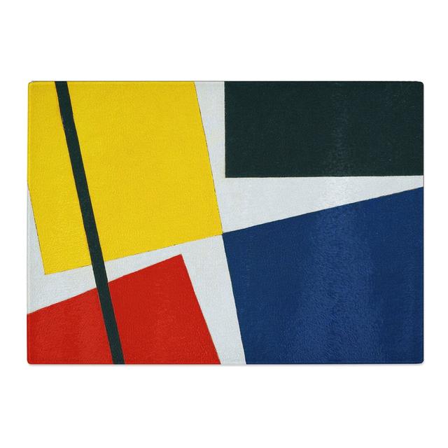 Composition Vol.2 by Theo Van Doesburg Chopping Board East Urban Home Size: 0.4cm H x 28.5cm W x 39cm L on Productcaster.