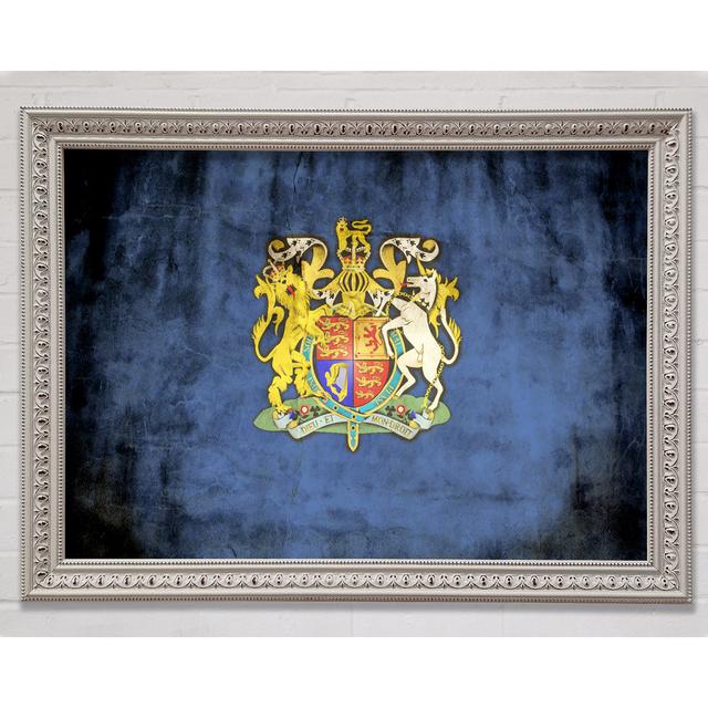 England Coat Of Arms - Single Picture Frame Art Prints Bright Star Size: 59.7cm H x 84.1cm W x 3cm D on Productcaster.