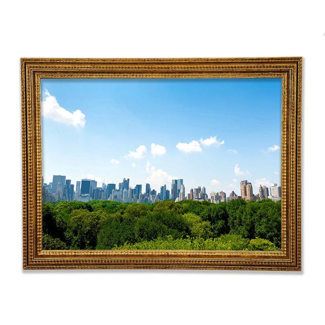 Central Park New York City - Single Picture Frame Art Prints Ebern Designs Size: 59.7cm H x 84.1cm W x 3cm D on Productcaster.