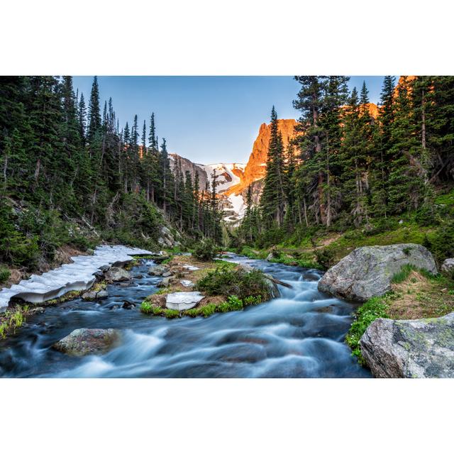 Odessa Lake Outlet by - Wrapped Canvas Photograph Alpen Home Size: 20cm H x 30cm W on Productcaster.