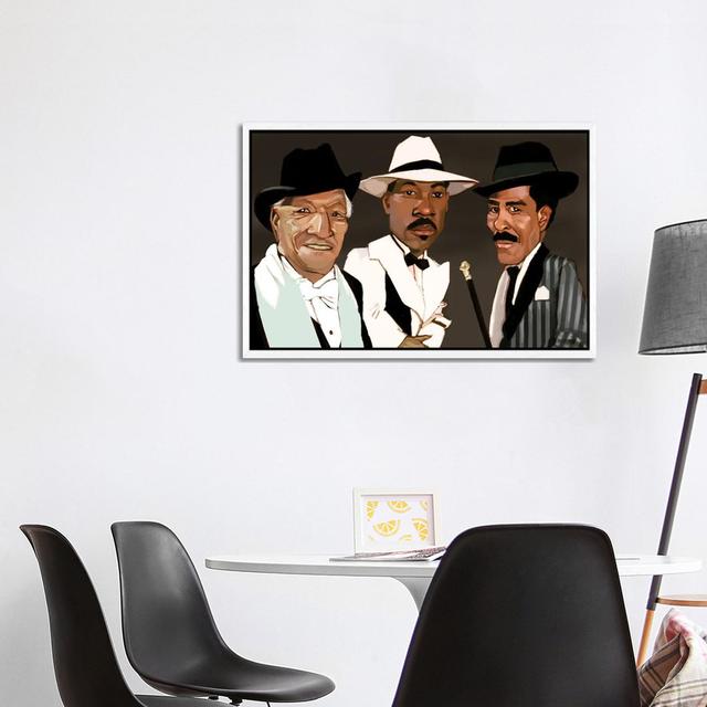 Leinwandbild Harlem Nights von Evan Williams Ebern Designs Größe: 66,04 cm H x 101,6 cm B x 3,81 cm T, Format: Weißer Rahmen on Productcaster.