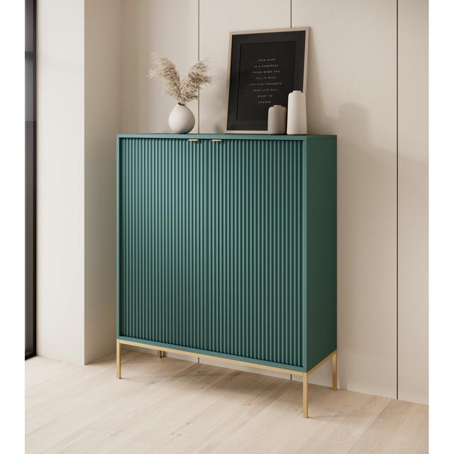 Bernhardine 104cm Sideboard Fairmont Park Colour: Labrador Green/Golden on Productcaster.