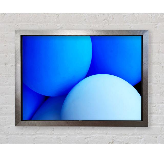 Pastel Blue Dream - Single Picture Frame Art Prints Bright Star Size: 42cm H x 59.7cm W x 3.4cm D on Productcaster.