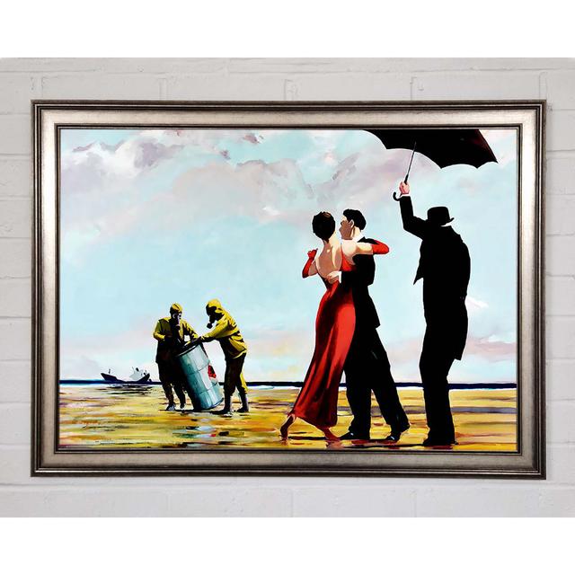 Toxic Waste Dance Framed Print - Picture Frame Graphic Art on Canvas ClassicLiving Size: 21cm H x 29.7cm W x 1.5cm D, Format: Natural Framed Paper on Productcaster.