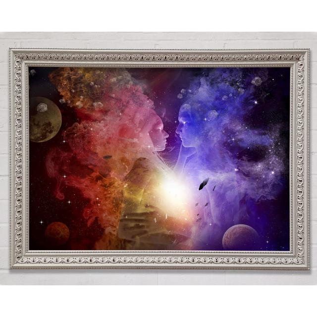 Energy Of Love Framed Print Bright Star Size: 29.7cm H x 42cm W x 3cm D on Productcaster.