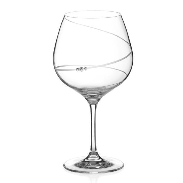 610ml Crystal Gin Balloon Glass Diamante on Productcaster.