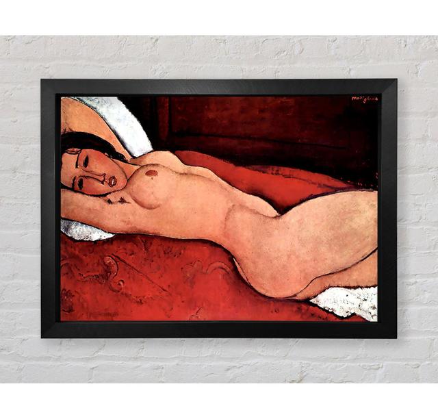 Modigliani Nude by Amedeo Modigliani - Single Picture Frame Art Prints Bright Star Size: 100cm H x 141.4cm W x 3.4cm D on Productcaster.