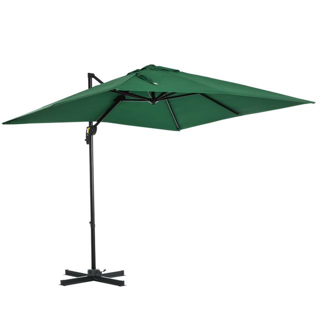 Cureton 2.5m Square Cantilever Parasol Freeport Park on Productcaster.