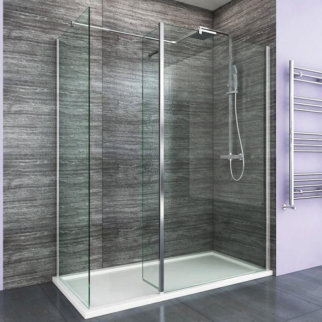 Ogden Rectangular Shower Enclosure Belfry Bathroom Size: 190cm H x 120cm W x 90cm D on Productcaster.