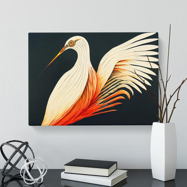 Boundless Bird - Wrapped Canvas Painting ClassicLiving Size: 40cm H x 60cm W x 3cm D on Productcaster.