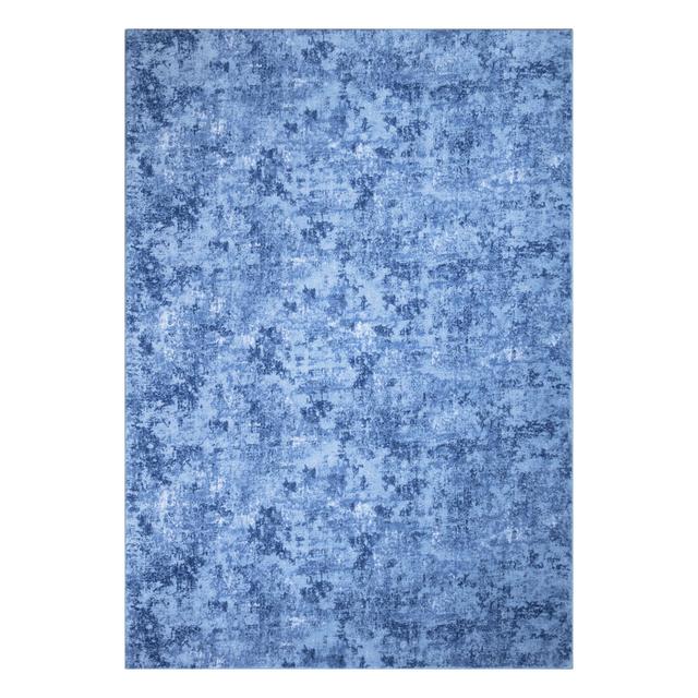 Forestburgh Flatweave Blue Outdoor Rug Borough Wharf Rug Size: Rectangle 60 x 110cm on Productcaster.