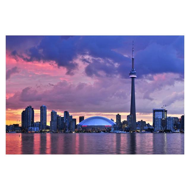 Fascinating Toronto 1.9m x 288cm Textured Matt Peel & Stick Wall Mural East Urban Home Size: 190"L x 288"W on Productcaster.