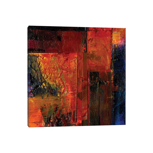 Oil Abstraction XIIIA by Kathy Morton Stanion - Wrapped Canvas Painting Metro Lane Size: 45.72cm H x 45.72cm W x 1.91cm D on Productcaster.