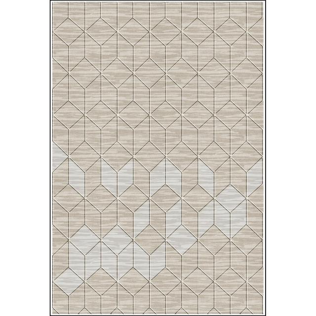 Burnestown Tapis Flatweave Beige/White Rug Corrigan Studio Rug Size: Rectangle 160 x 230cm on Productcaster.