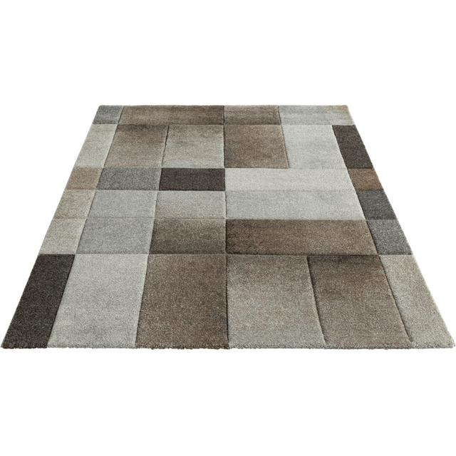 Hixie Checkered Pattern Machine Woven Area Rug Latitude Run Rug Size: Rectangle 80 x 150cm on Productcaster.