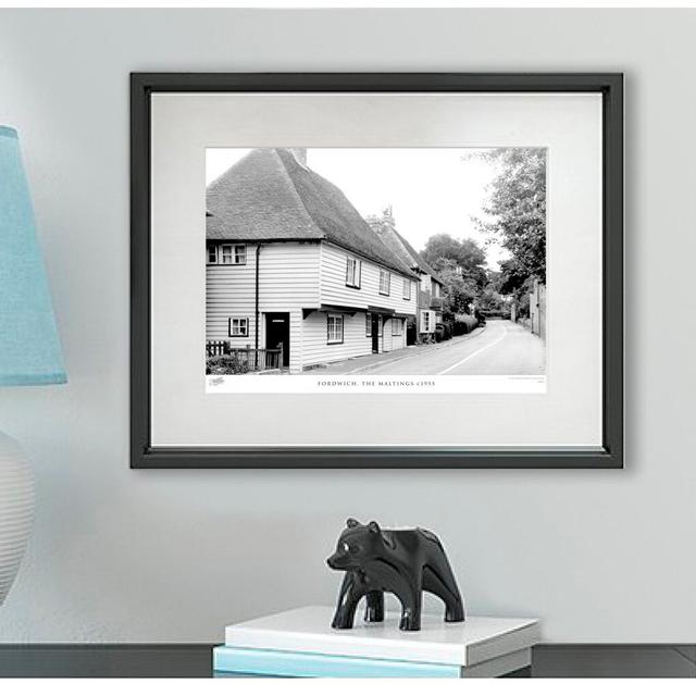 'Fordwich, the Maltings C1955' - Picture Frame Photograph Print on Paper The Francis Frith Collection Size: 28cm H x 36cm W x 2.3cm D on Productcaster.