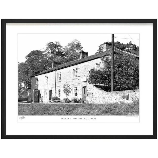 Marske, The Village C1955 - Single Picture Frame Print The Francis Frith Collection Size: 45cm H x 60cm W x 2.3cm D on Productcaster.