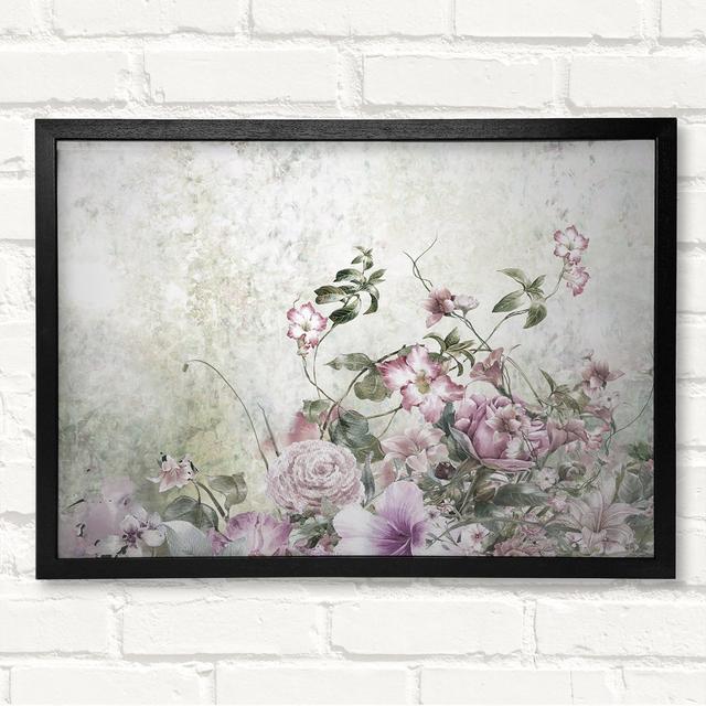 Pink Blossom Wild - Print Rosalind Wheeler Format: Black Framed Wood, Size: 42cm H x 59.7cm W x 3cm D on Productcaster.