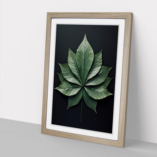 Single Picture Frame Art Prints on Wood 17 Stories Format: Oak Framed, Size: 64cm H x 46cm W x 2cm D on Productcaster.