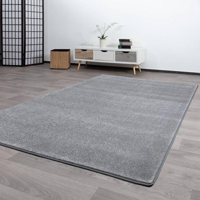 Kurzflor Teppich Pisa Grau Ebern Designs Rug Size: Rectangle 120 x 180cm on Productcaster.