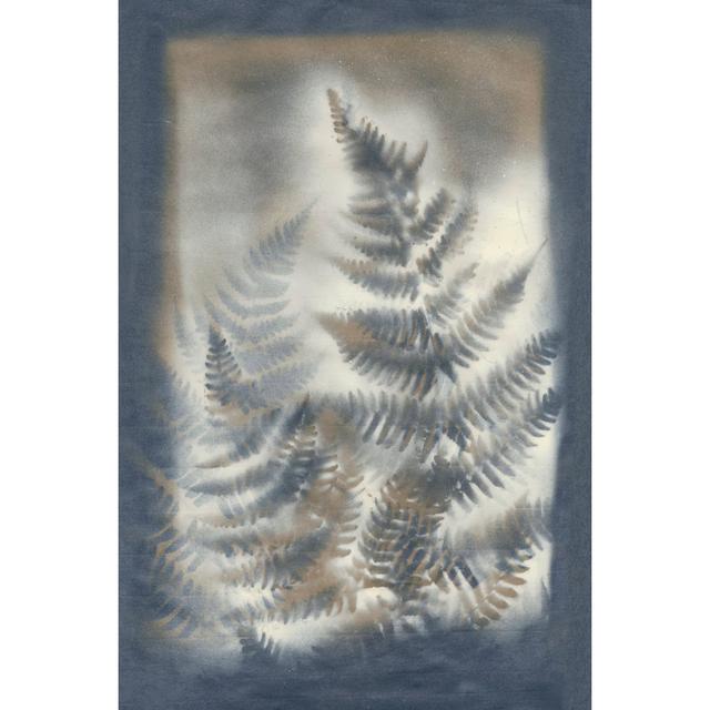 Shadows and Ferns V - Wrapped Canvas Painting Bay Isle Home Size: 30cm H x 20cm W on Productcaster.