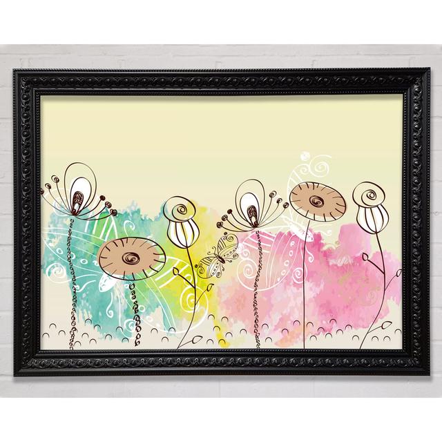 Pastel Garden - Print Bright Star Size: 21cm H x 29.7cm W on Productcaster.