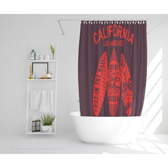 Kyleigh Polyester Shower Curtain Highland Dunes Size: 168cm H x 168cm W on Productcaster.