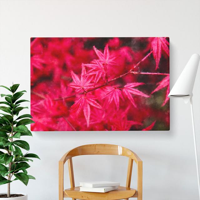 Japanese Maple Tree - Wrapped Canvas Painting East Urban Home Size: 40cm H x 60cm W x 3cm D on Productcaster.