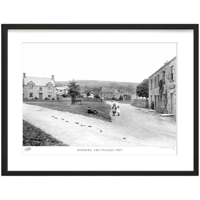 'Redmire, the Village 1909' by Francis Frith - Picture Frame Photograph Print on Paper The Francis Frith Collection Size: 28cm H x 36cm W x 2.3cm D on Productcaster.