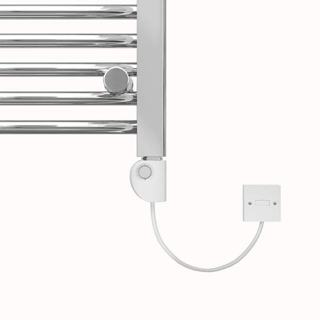 Greenwalt Straight Towel Rail Heated Towel Rails Rebrilliant on Productcaster.