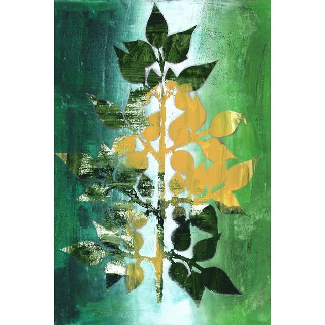 Changing Leaves II by Regina Moore - Wrapped Canvas Painting Rosalind Wheeler Size: 122cm H x 81cm W on Productcaster.