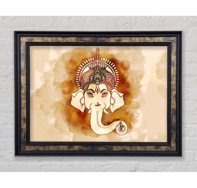 Hindu Gott Ganesha 6 - Einzelner Bilderrahmen Kunstdrucke Rosalind Wheeler Größe: 84,1 cm H x 142,2 cm B on Productcaster.