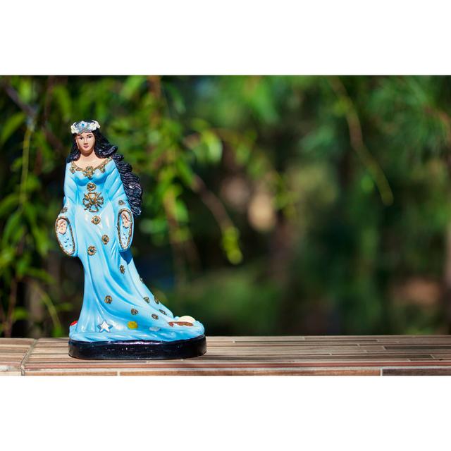 Statue Of Iemanja Ebern Designs Size: 61cm H x 91cm W x 3.8cm D on Productcaster.