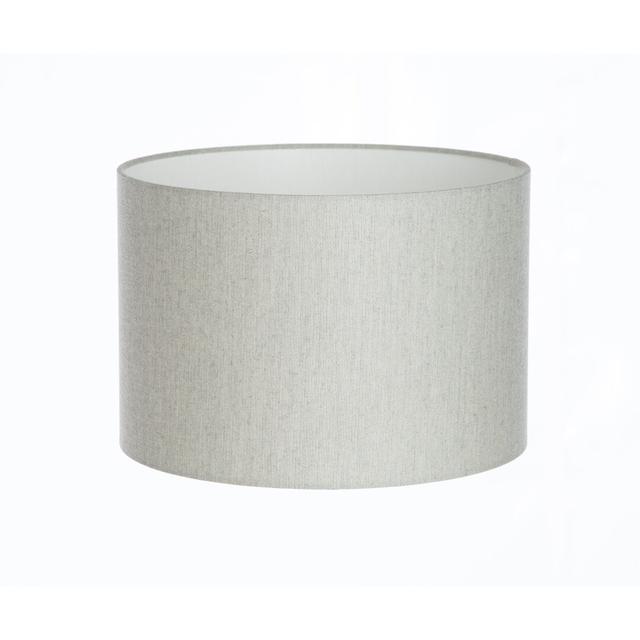 Linen Drum Lamp Shade Wayfair Basics Colour: Natural Linen, Size: 25cm H x 40cm W x 40cm D on Productcaster.